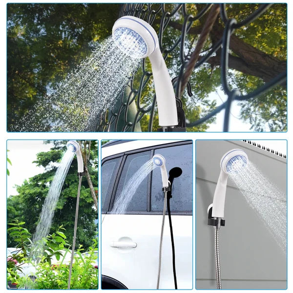 Douche Portable pour Camping avec Pompe à Eau 🇨🇩