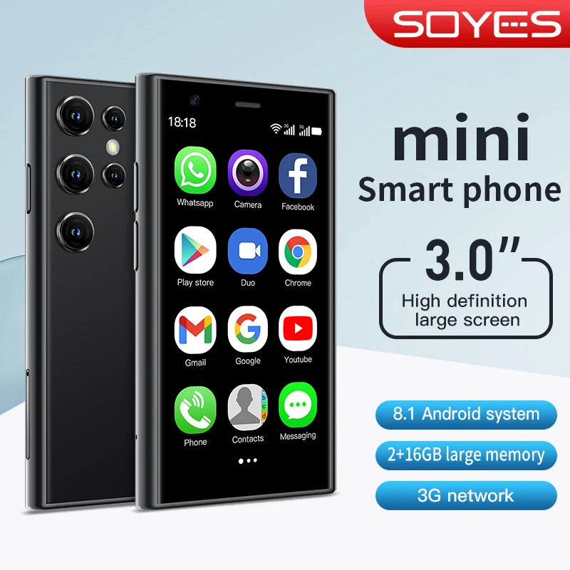 Mini Smartphone, SOYES S23 Pro Android 8.1 Double SIM 2