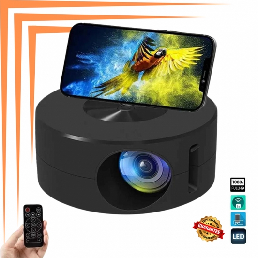 Mini projecteur LED portable et Haut-parleur intégré